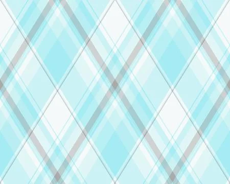 A timeless argyle pattern featuring soft blue and white diamond shapes. This  Stockillustratie