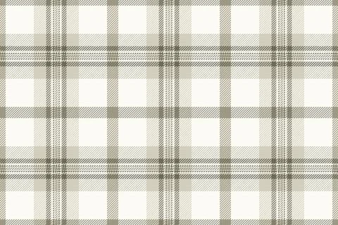 A timeless beige plaid pattern featuring a classic tartan check design. This  Stock Illustration