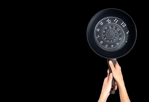 Timeless Daily Routine Concept 스톡 사진