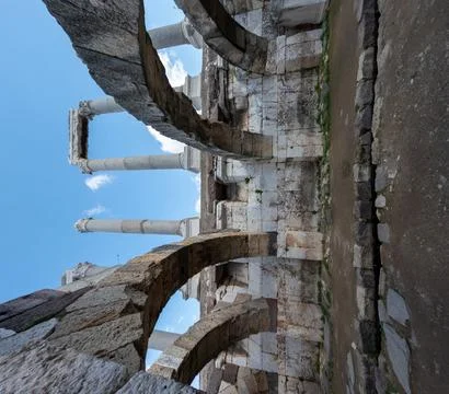 Timeless Elegance in Ancient Agora Stock Photos