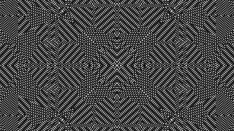 Timeless Elegance on Repeat: Seamless Loop Background - Monochrome Tiles Stock Footage 274033079