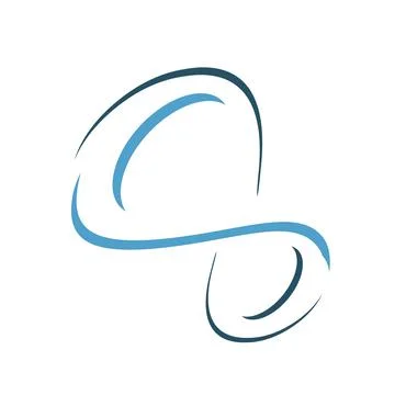 Timeless infinity logo design icon logos vector illustrations Stock Illustration