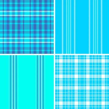 Timeless plaid bundle multipurpose projects. Versatile tartan designs fit pri Stockillustratie