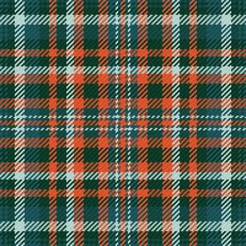 This timeless plaid pattern features a rustic tartan design with deep forest  イラスト素材