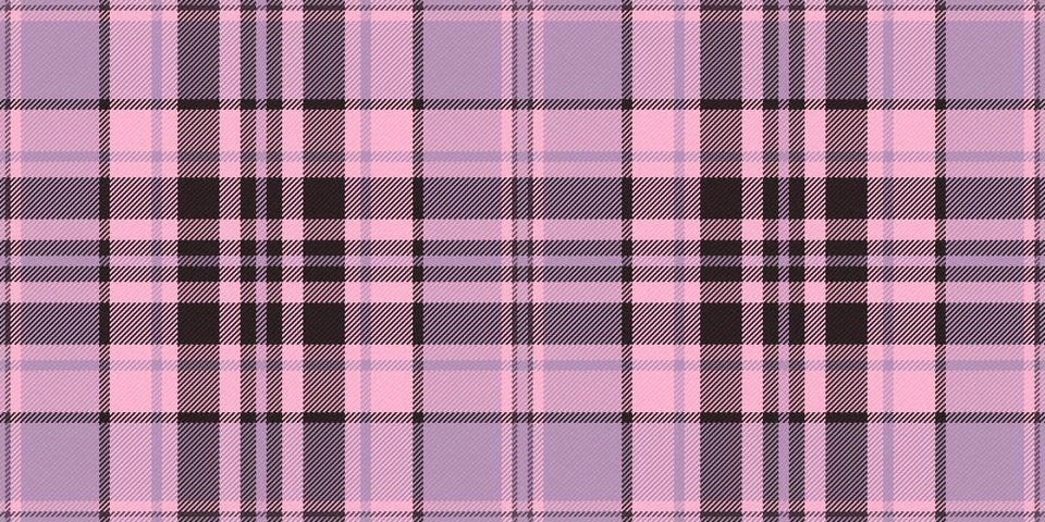 A timeless plaid pattern featuring elegant shades of pink and lavender. This  Stock Illustration