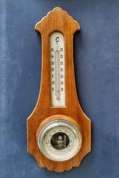 Timeless Precision, The Classic Barometer Foto stock