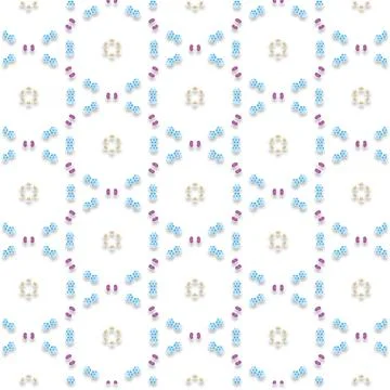 Timeless Seamless Pattern Vector Background for Creative Use Illustrazione stock