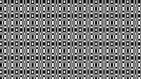 Timeless Sophistication: Monochrome Complex Pattern Background Loop Stock Footage 274028937