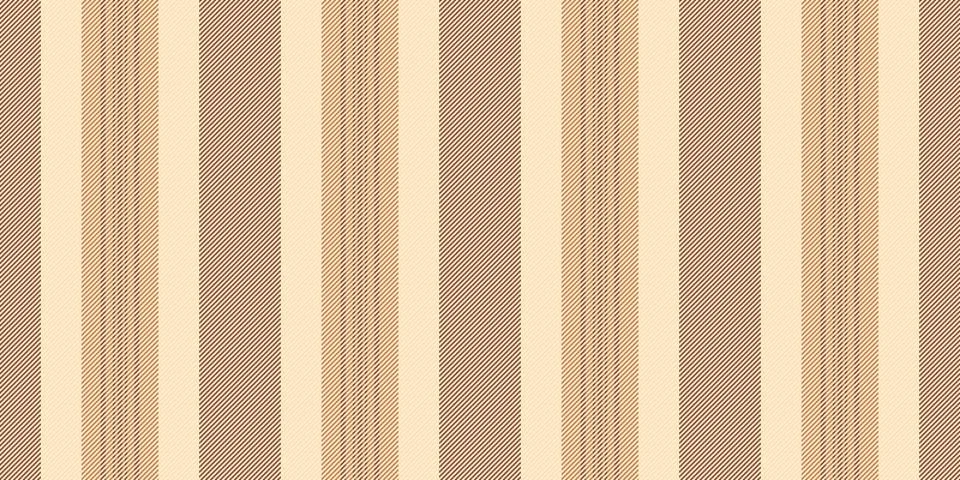 This timeless striped pattern features a classic beige and brown textured des Stock Illustration
