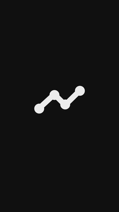 Timeline icon outline simple animation Stock Footage 297155755