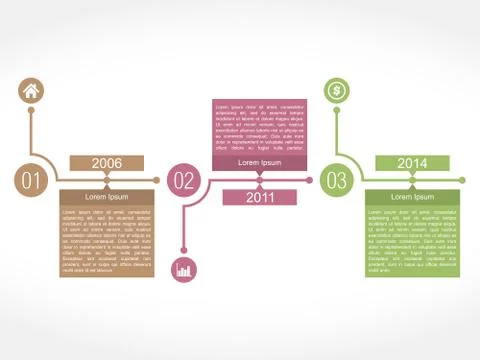 Timeline Stock Illustration