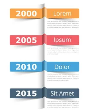 Timeline Stock Illustration