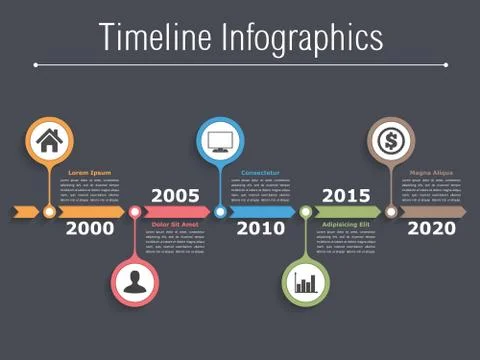 Timeline Stock Illustration