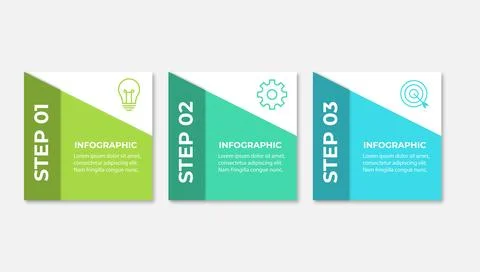 Timeline infographic design element and number options. Business concept wi.. Stock Illustration