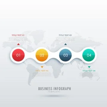 Timeline infographic design vector template Stock Illustration