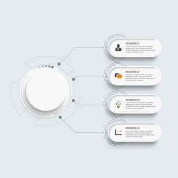 Timeline infographics design vector and marketing icons can be used for workf Stock Illustration