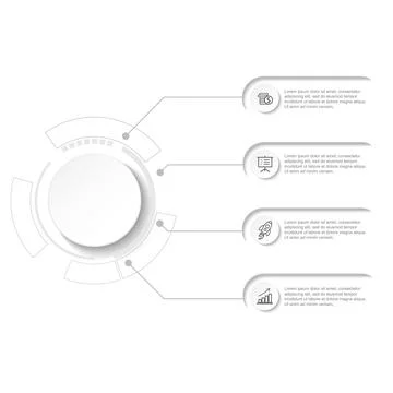 Timeline infographics design vector and marketing icons can be used for wor.. Stock Illustration