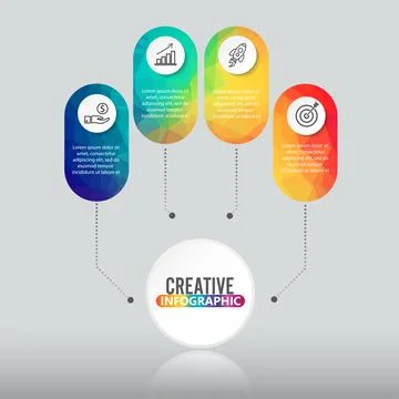 Timeline infographics design vector and marketing icons can be used for wor.. Stock Illustration