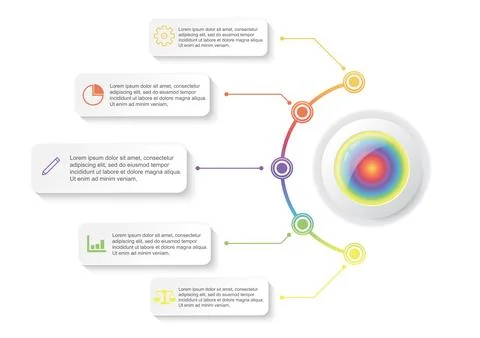 Timeline infographics design vector and marketing icons can be used for wor.. Stock Illustration
