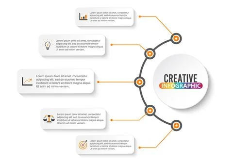 Timeline infographics design vector and marketing icons can be used for wor.. Stock Illustration