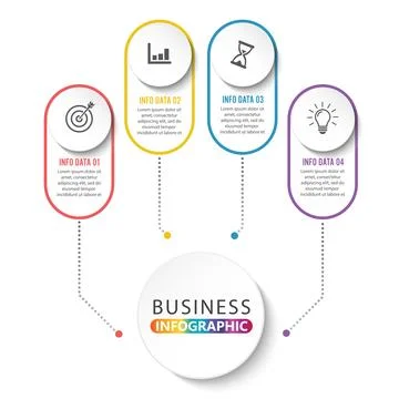 Timeline infographics design vector and marketing icons can be used for wor.. Stock Illustration