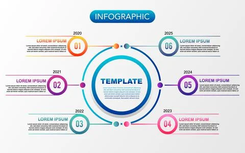 Timeline infographics diagram vector and business icons used for graph Stock Illustration
