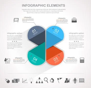 Timeline infographics Stock Illustration