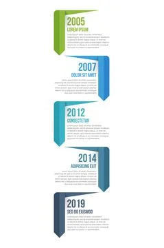 Timeline Infographics Stock Illustration