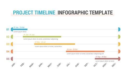 Timeline Infographics Stock Illustration