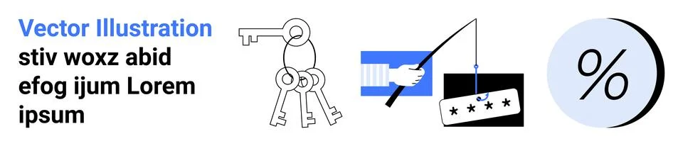 Timeline of Product Launch Steps with Key Elements and Percentage of Success Illustrazione stock