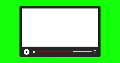 Timeline video animation green screen Stock Footage 321330200