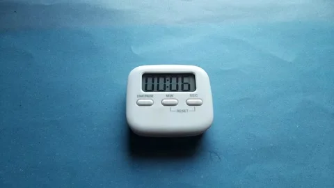 A timer in 10 second countdown	 Stock Footage 285910919