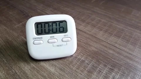 A timer in 10 second countdown	 Stock Footage 285911505
