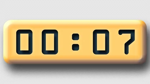 Timer 1m 4k 스톡 동영상 245552962