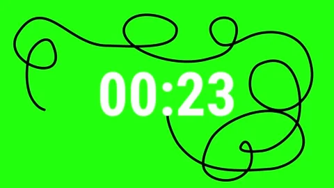 Timer 30 to 0 with Fuse on Chromakey Countdown 30 Seconds Stock Footage 343095448
