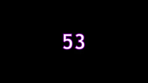 Timer from 60 to 0 seconds. 1 minute countdown. 60 seconds countdown timer .. Stock Footage 307977464
