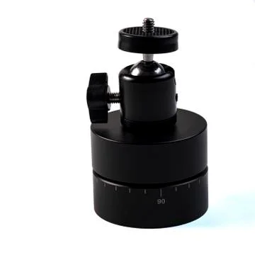 Timer with ball head on isolated background Stock Photos