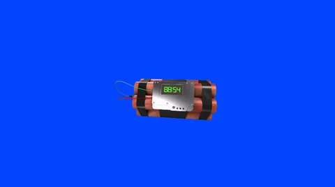 Timer Bomb Countdown Stock Footage 22914640