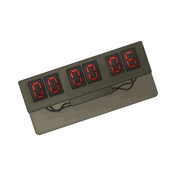 Timer bomb illustration Stock Illustration