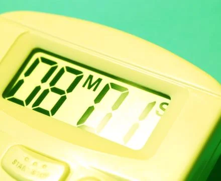 Timer clock Foto stock