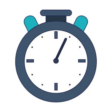 Timer clock symbol Stock Illustration