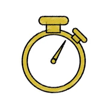 Timer clock watch Stockillustratie