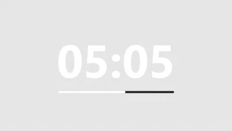 Timer Countdown 10 Secounds Stock Footage 344723923