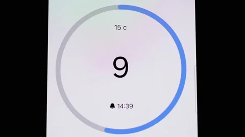Timer Countdown from 15 Stock Footage 293282794
