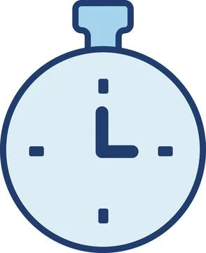 Timer, Countdown Clock, Performance Tracking 스톡 일러스트