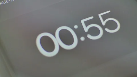 Timer counting down. Stock Footage 108260298