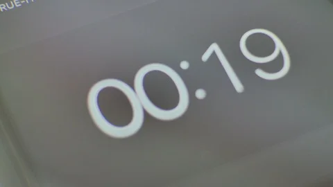 Timer counting down. Stock Footage 108260299