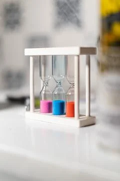 Timer for decorations in the house Stock Photos