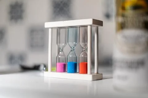 Timer for decorations in the house Stock Photos