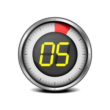 Timer digital 05 Stock Illustration